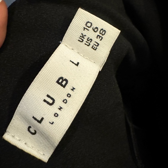 Club L London Black Peplum Maxi Dress - Picture 4 of 4